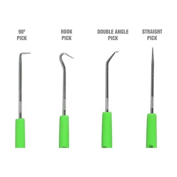 OEMTOOLS 26535 Juego de 4 piezas de gancho y púa juego
