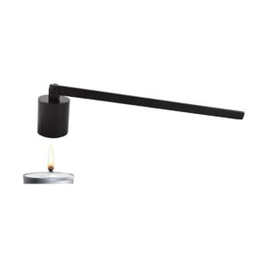 GREGICH Apagador de velas accesorio de vela negro_1