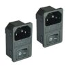 2pcs FILSHU gran entrada de corriente macho enchufe con