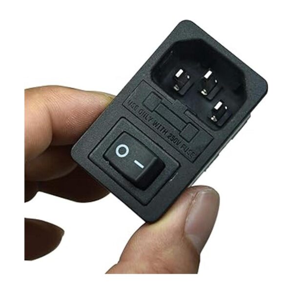 2pcs FILSHU gran entrada de corriente macho enchufe con