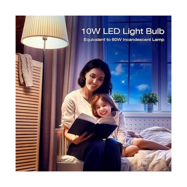 SUNNEST Bombilla LED que cambia de color 900 lm regulable