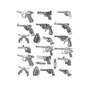 JIALEEY Abalorio para arma de 22 unidades diseño de