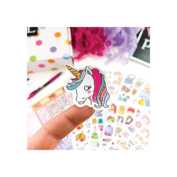 412 Pegatinas escolares Colección Girl Power arco iris_6