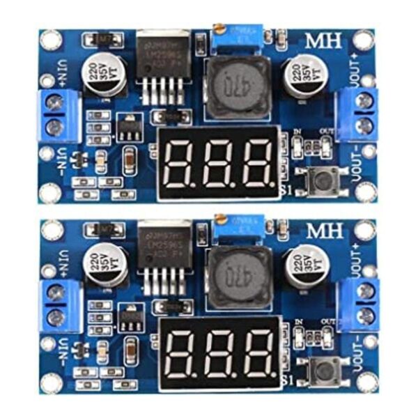 MELIFE 2 unidades LM2596s DC Buck Converter Regulador de_1