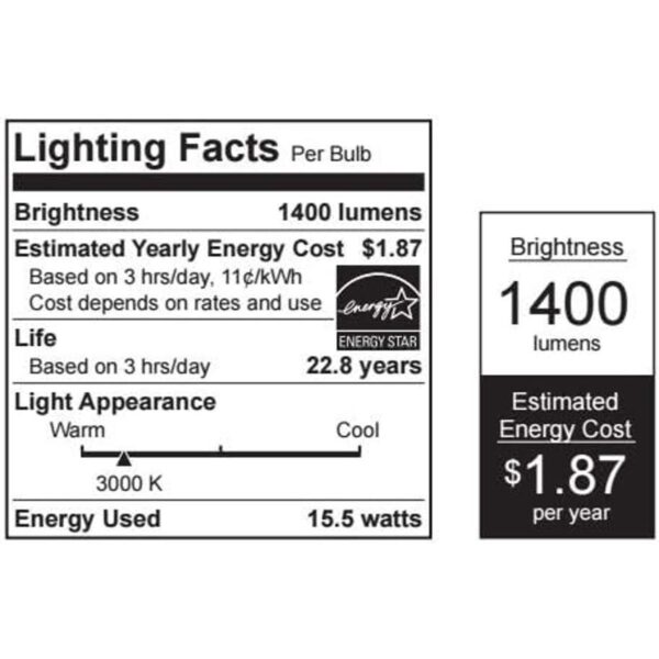 FEIT Electric PAR38DM1400930CA llevó el bulbo reflector_3