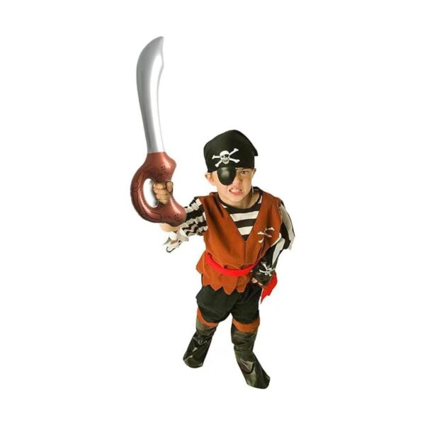 6 piezas inflables piratas espadas para niños partido_5