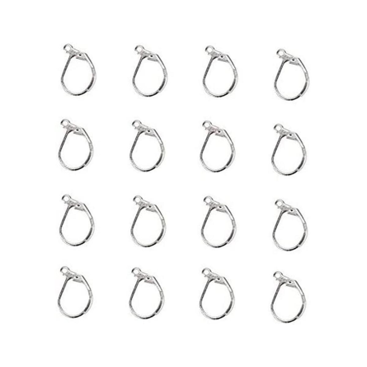 DNHCLL Pendientes de palanca de acero inoxidable 304 50