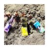 Mini botellas de vidrio con tapones de corcho frascos