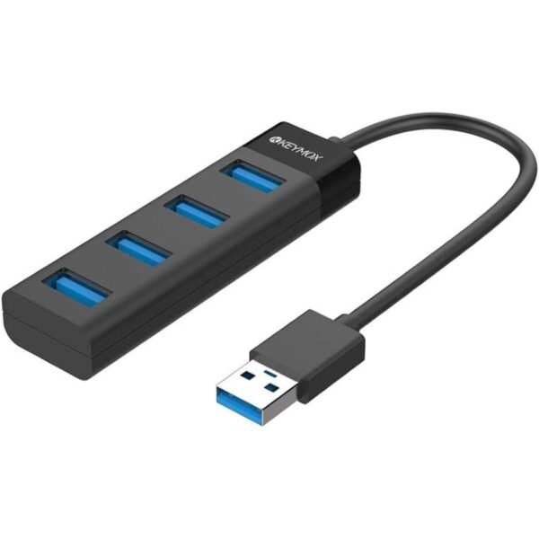 KEYMOX Hub USB 3.0 de 4 puertos concentrador USB de_1