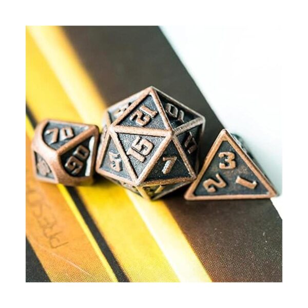 UDIXI Juego de mini dados DND de metal de 0.394 in 7_5