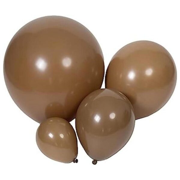 100 globos marrones de 18 pulgadas 12 pulgadas 10