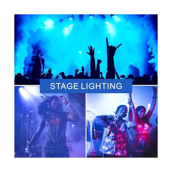 GONHOM Paquete de 2 bombillas LED azules A19 equivalente_5