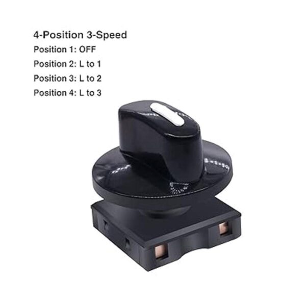 Taiss 2 interruptores giratorios de 13A125V10A250V 4_3