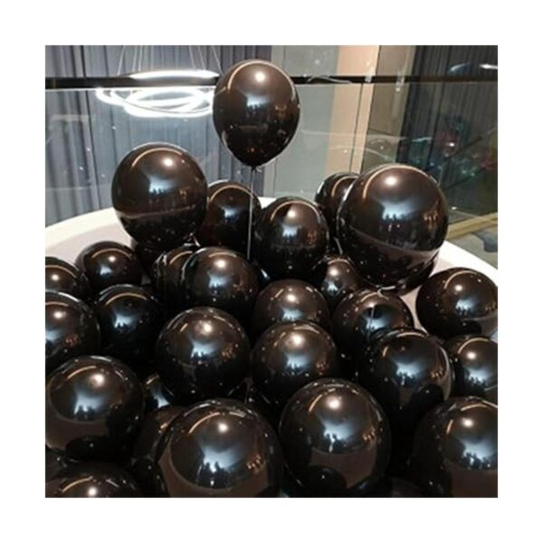 NISOCY Kit de arco de globos de látex negro 102_3