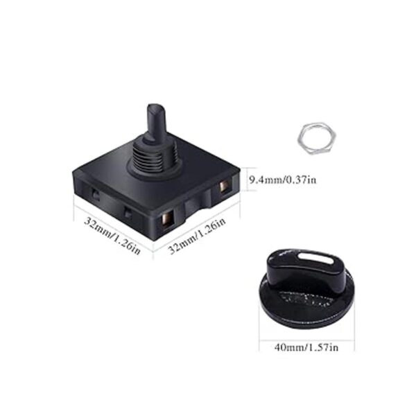 Taiss 2 interruptores giratorios de 13A125V10A250V 4_2