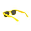 Ladies Yellow Frame Vintage Smoke Lens Sunglasses Retro 80s_3