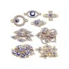 Encantos colgantes de mal ojo para hacer joyas 1138