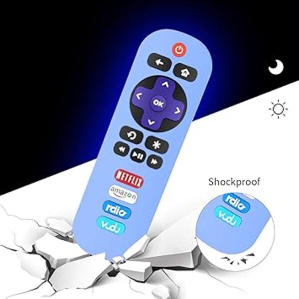 2 unidades Funda para mando a distancia TCL Roku RC280