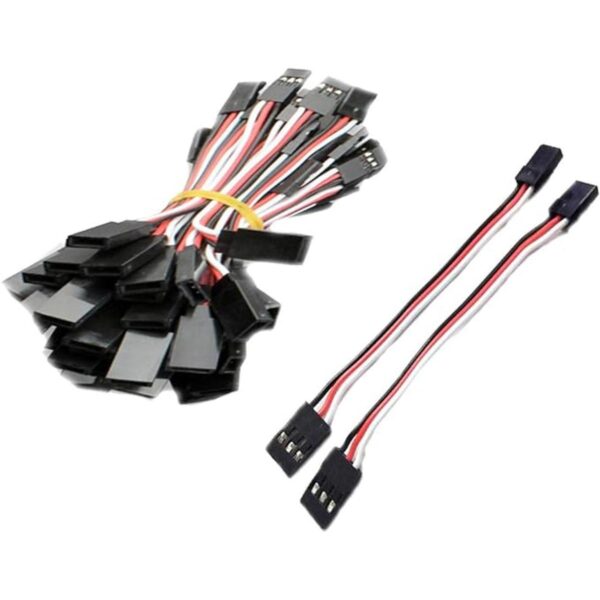 10pcs 5.906 in Servo Extensión Macho a Hembra Cable Cable_1