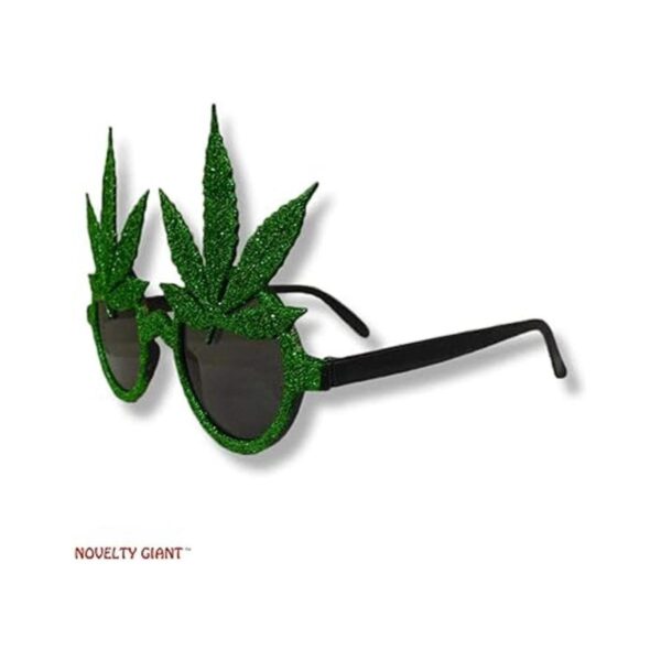 Marijuana Pot Leaf Novelty Gafas de sol_4