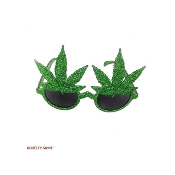 Marijuana Pot Leaf Novelty Gafas de sol_2
