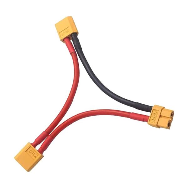 LinsyRC 2 conectores de batería serie XT60 de 1 hembra a 2_2