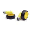 honbay 2 juegos de plástico Tire con Gear Motor doble eje