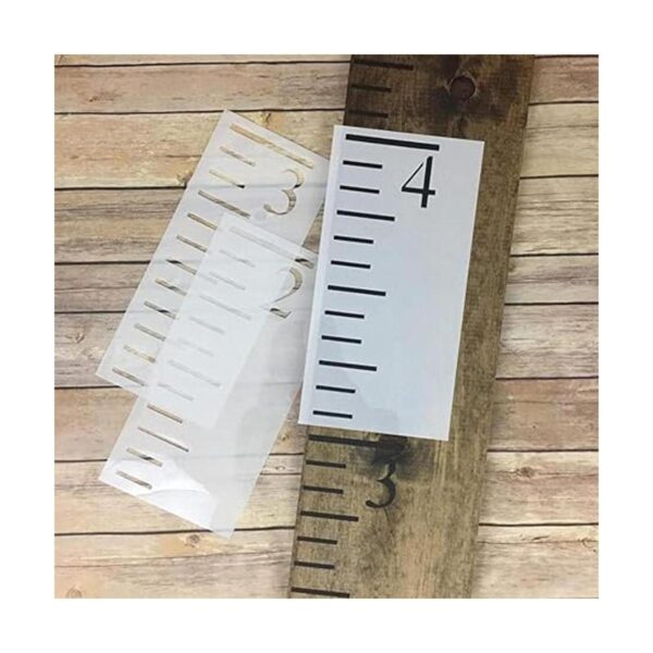 Plantilla de regla de crecimiento de 7 pies tabla de