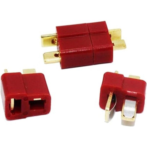 10 pares ShareGoo T Plug Conectores Deans estilo macho_3