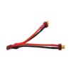 2pcs Deans T Plug Conector Paralelo Una Hembra a 2 Macho_2