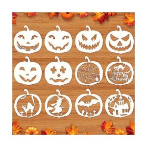 Mocoosy 12 plantillas de Halloween de 8 pulgadas