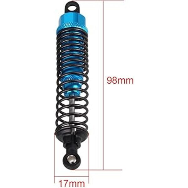 BQLZR Amortiguadores de aleación de aluminio colo Azul