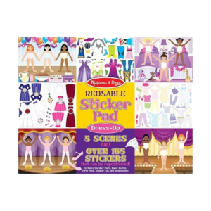 Adhesivos reutilizables de ropa Dressup de Melissa_1