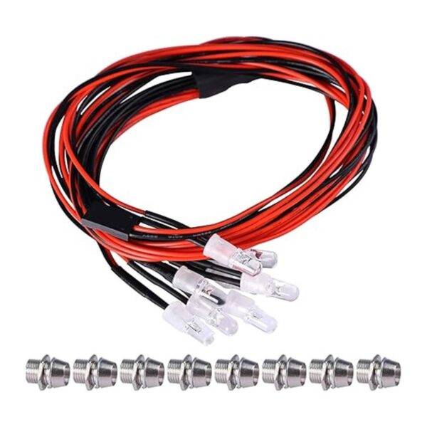 Acekeep RC Scale Crawler Led Light Kit RC SC Faros de_5
