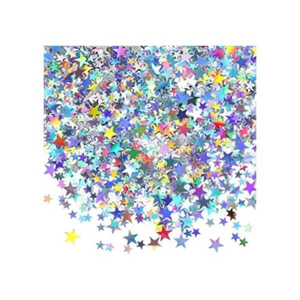 HESTYA Confeti de estrella con purpurina de 1.27 onzas