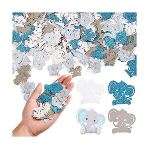 320 piezas de confeti de baby shower de elefante