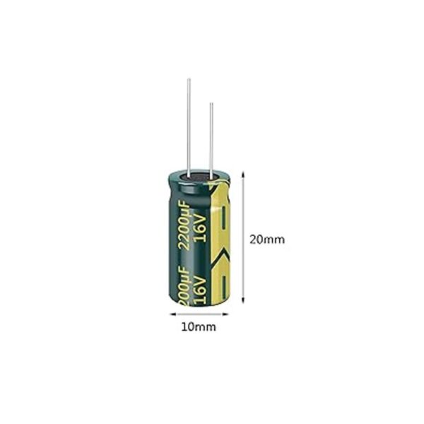 Cermant 20 condensadores electrolíticos de aluminio de_2