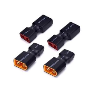 FPVDrone Adaptador de conector macho XT60 a hembra Deans