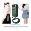 Tekcoo Tekcoo Funda tipo cartera compatible con iPhone 13_5
