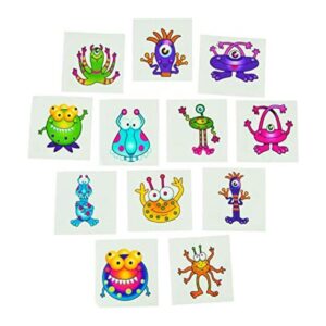 Monster Tattoos 72 tatuajes por paquete_1