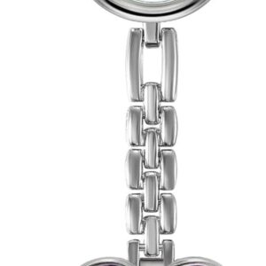 Avaner Reloj de bolsillo con clip para mujer de acero_1