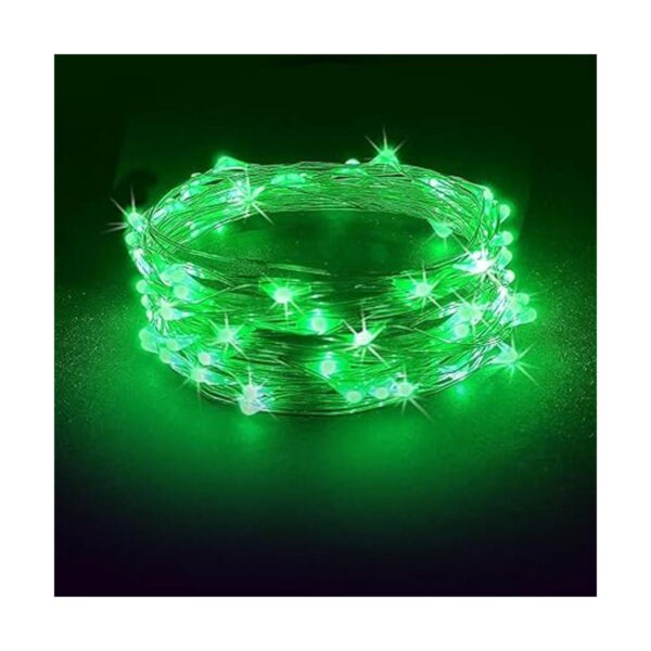 RTGS 60 luces LED que funcionan con pilas con cable de
