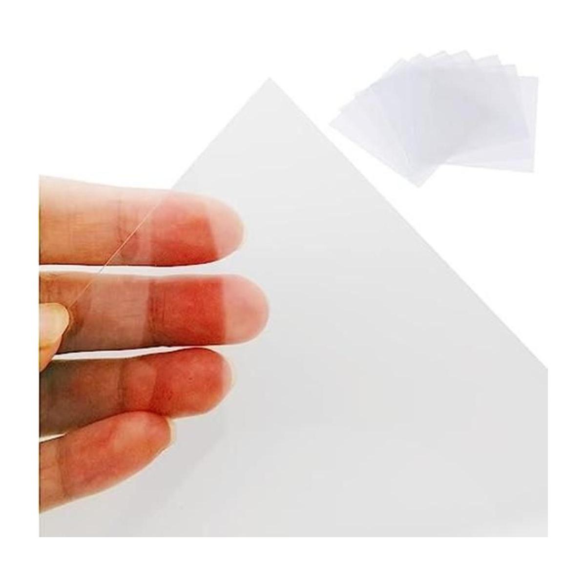 BANLTRE 12 plantillas de material de plantilla en blanco