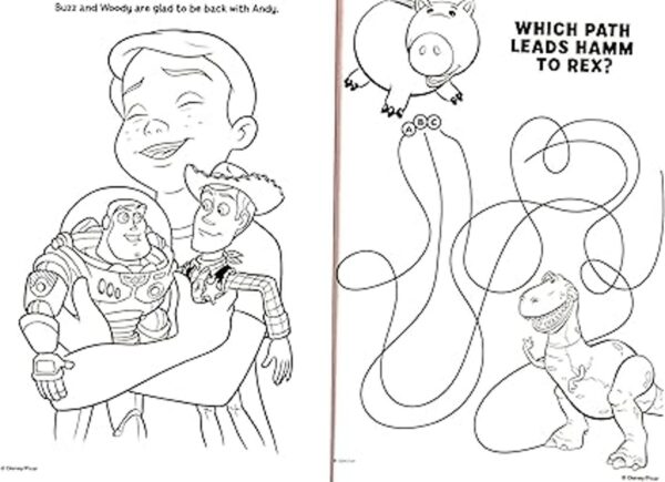Pixar Disney Toy Story Libro gigante para colorear y_4