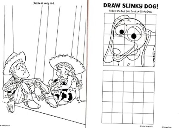 Pixar Disney Toy Story Libro gigante para colorear y_3