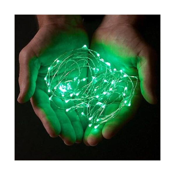 RTGS 60 luces LED que funcionan con pilas con cable de