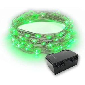 RTGS 60 luces LED que funcionan con pilas con cable de