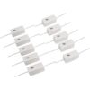 10pcs 100 ohmios 100RJ 5 vatios Axial Cerámica Cemento_1