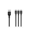 Duttek Cable divisor USB a micro USB 3 en 1 USB 2.0 A_1