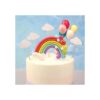 Juego de 12 piezas de decoración para tartas de arco iris_1